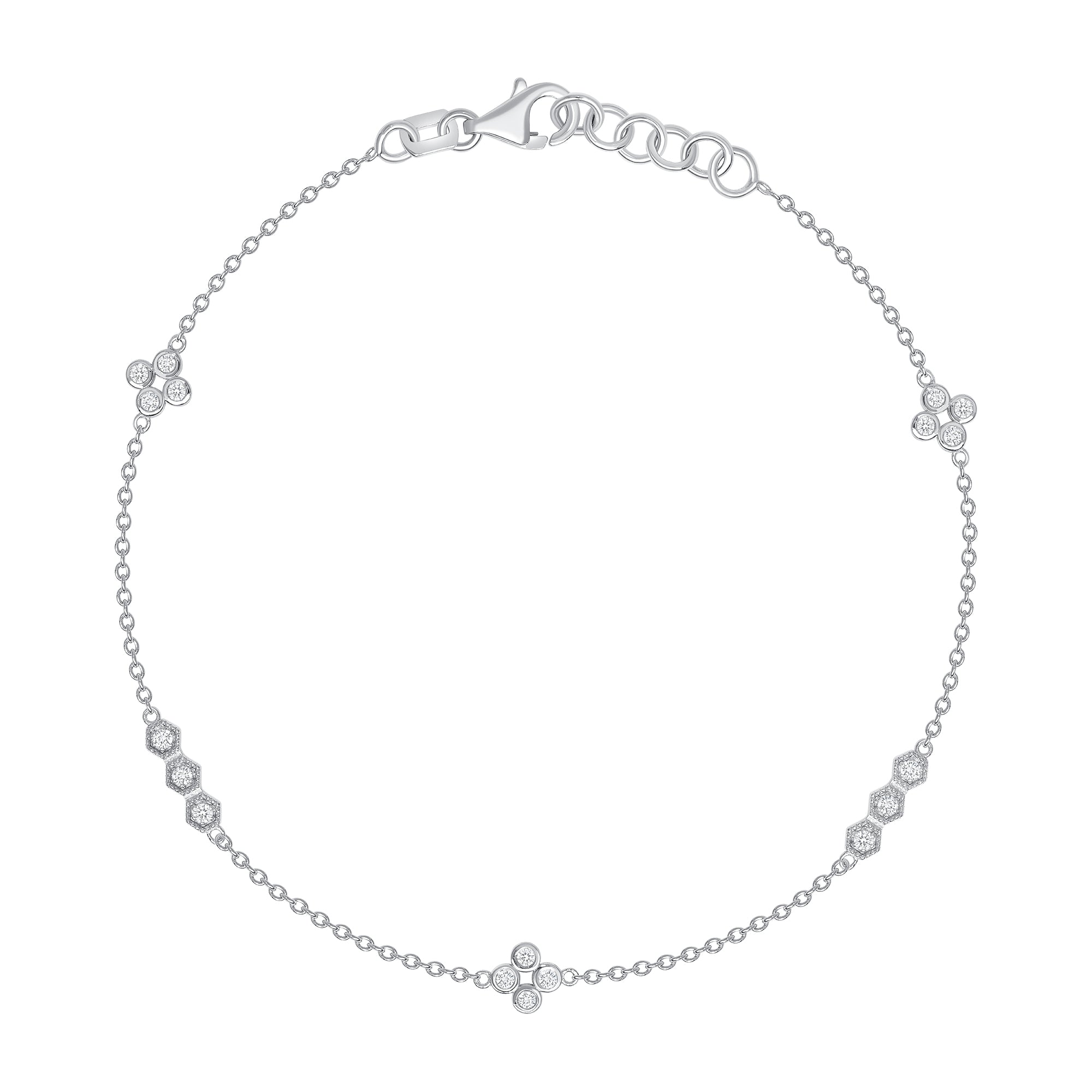 Bracelet Mini Or 18k & Diamants
