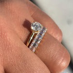 Solitaire Round 18k Diamond Ring