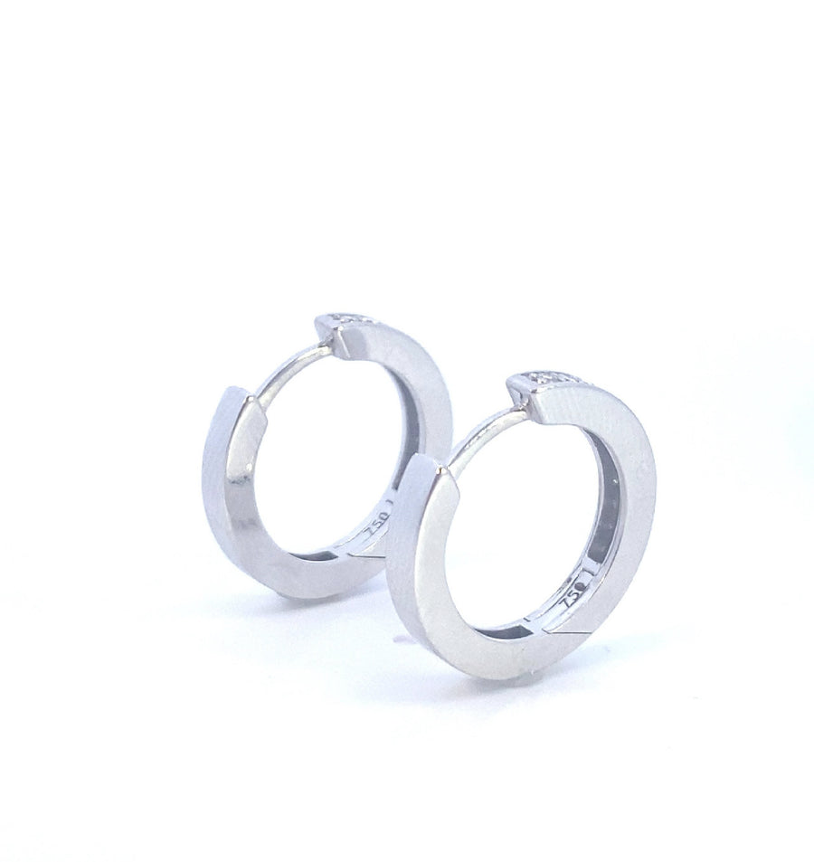 Gold Hoop Wedding Earring