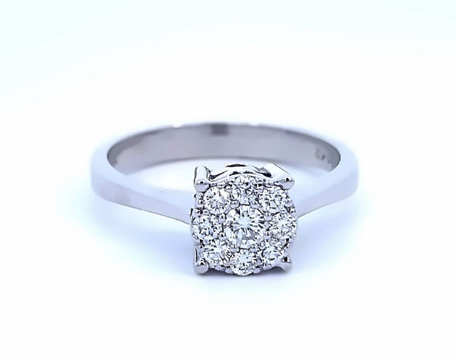 Stackable Round Diamonds Ring 