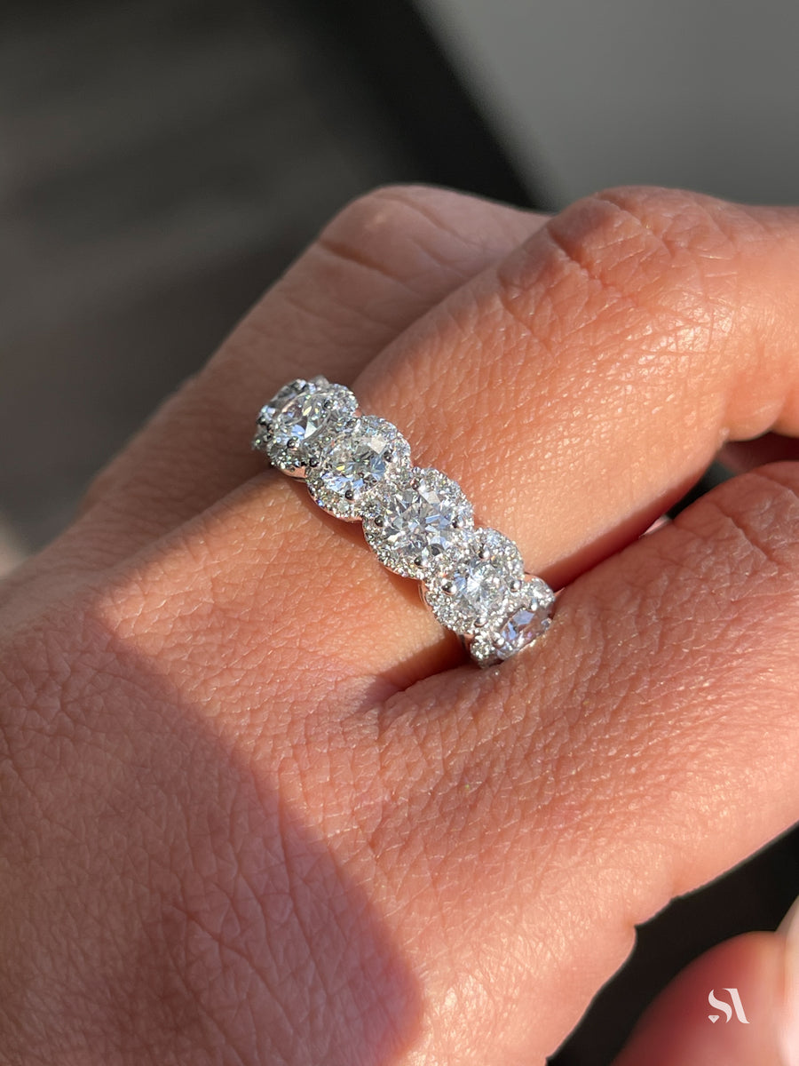 Diamond Halo Ring