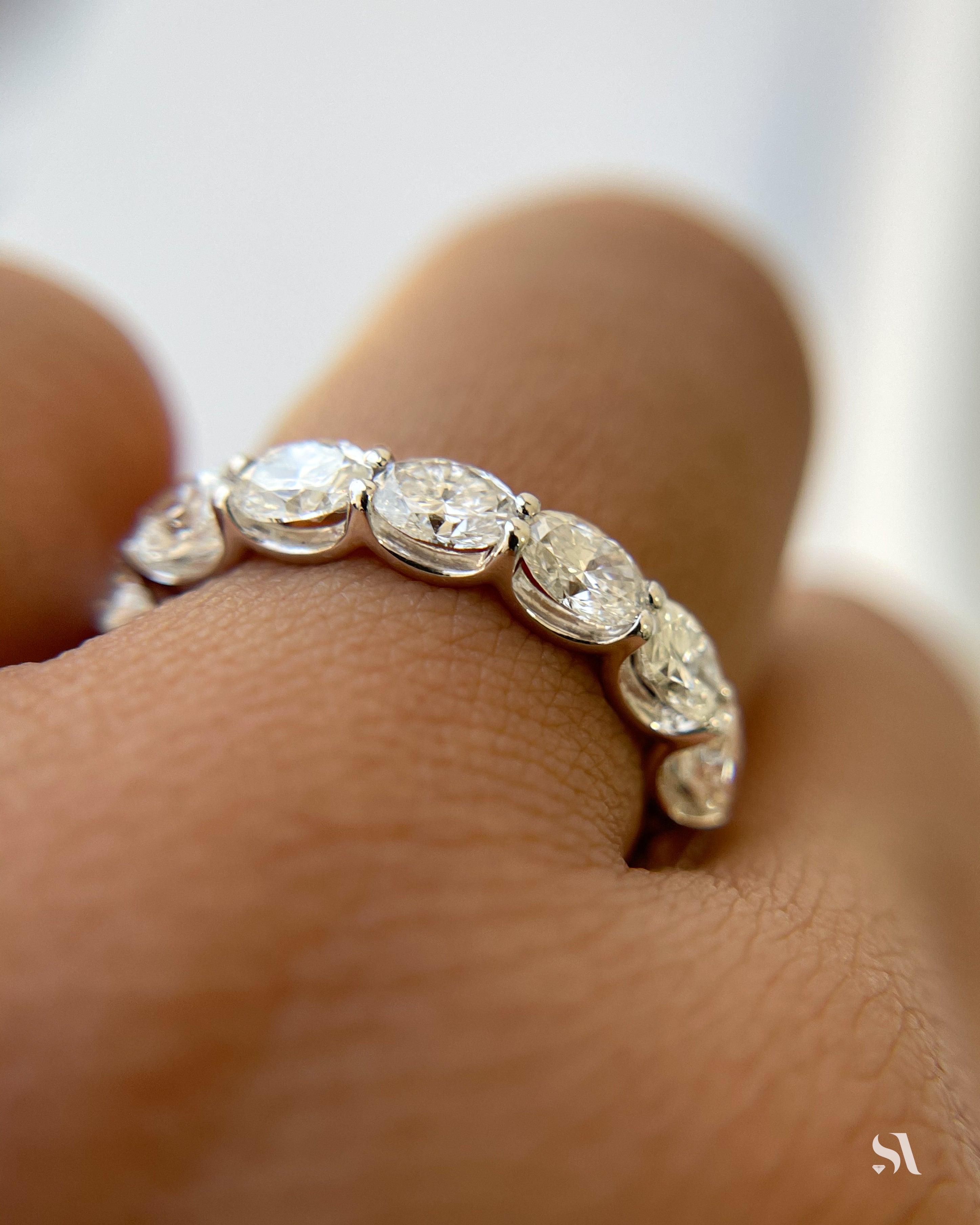 East West Eternity Band – Sabrina A Jewelry - Main Image